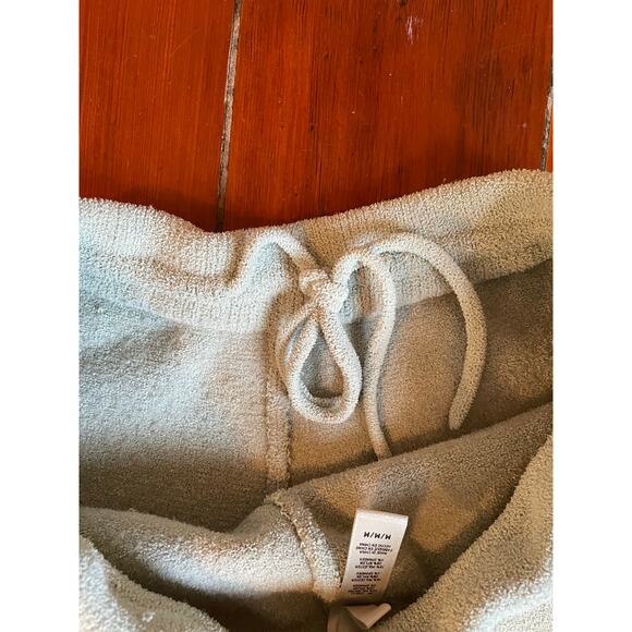 SKIMS Terry Lounge Set mint Bralette and Shorts Set Size M - Picture 7 of 7